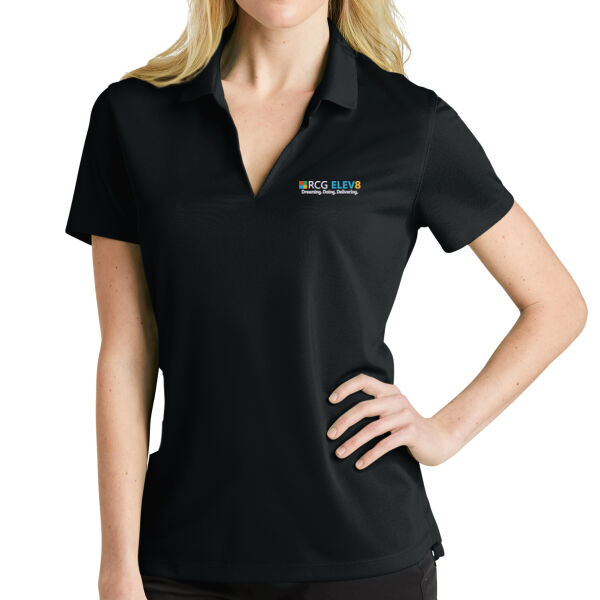 Embroidered RCG ELEV8 - Ladies Dri FIT Micro Pique 2.0 Polo Thumbnail