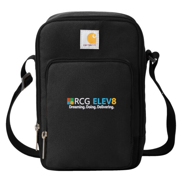 Embroidered RCGELEV8 - Crossbody Zip Bag Thumbnail